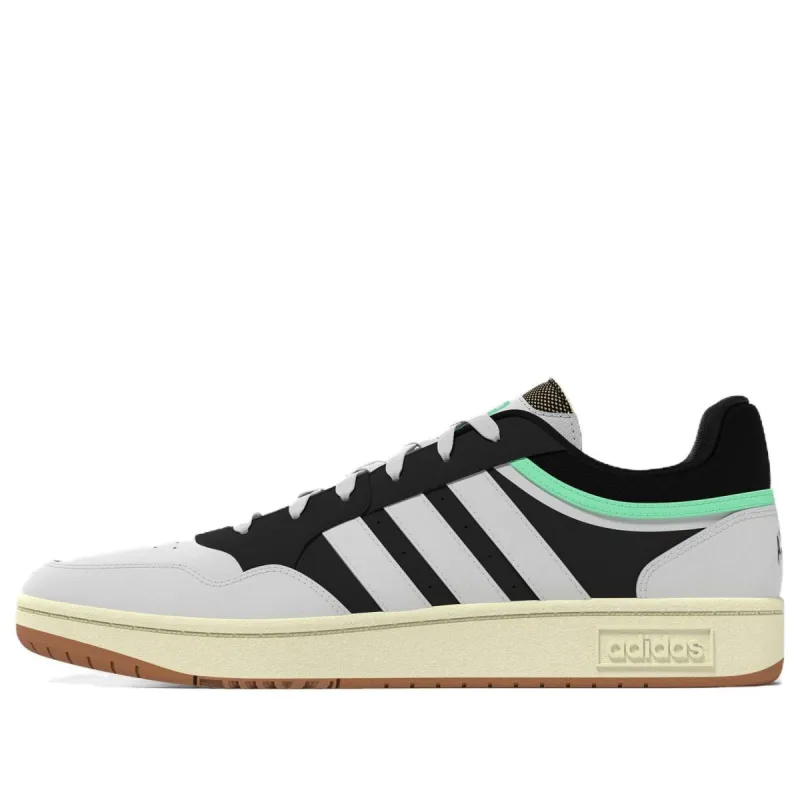 Adidas Hoops 3.0 Low 'Classic Vintage 'Black Grey Mint'  Hoops 3.0 Low 'Classic Vintage IG2814 sold by KicksCrew