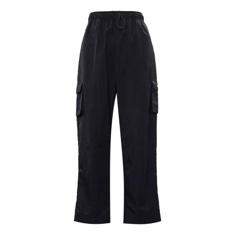 (WMNS) Nike Sportswear Essential Cargo Pants 'Black' DO7210-010 sold by KicksCrew