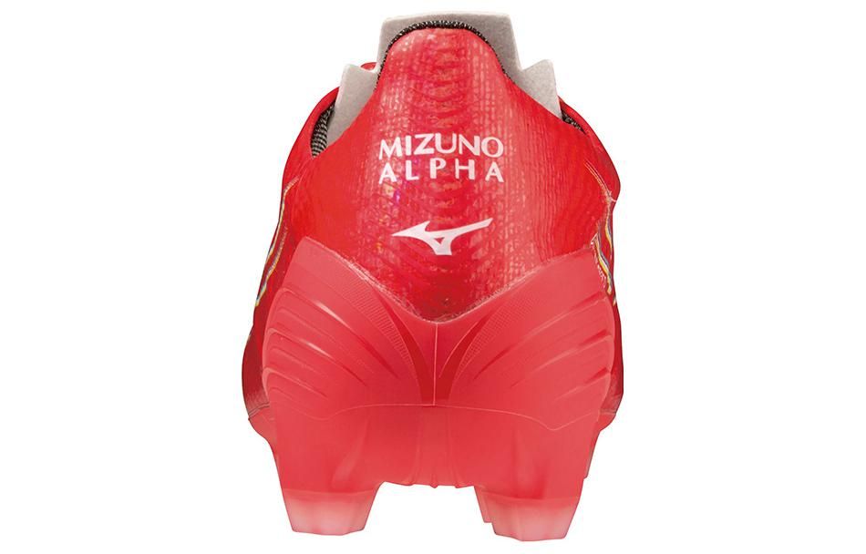 Mizuno Alpha Pro Coral Football Cleats 'Fiery Coral' P1GA236464 sold by KicksCrew product image thumbnail 4