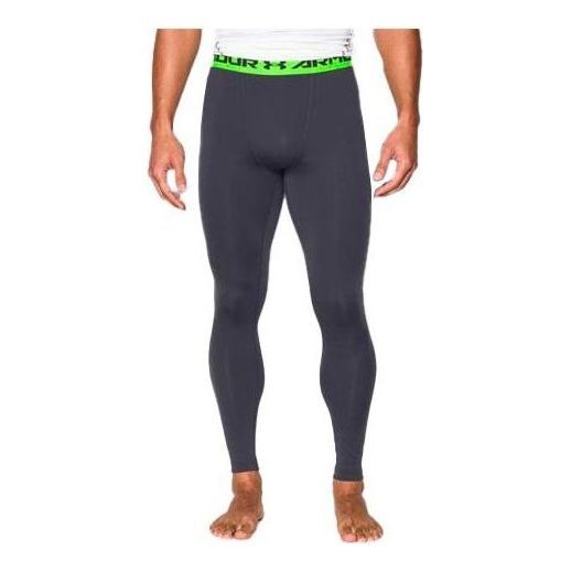 Under Armour HeatGear "Armour" Compression Leggings 'Grey' 1257474-008 sold by KicksCrew