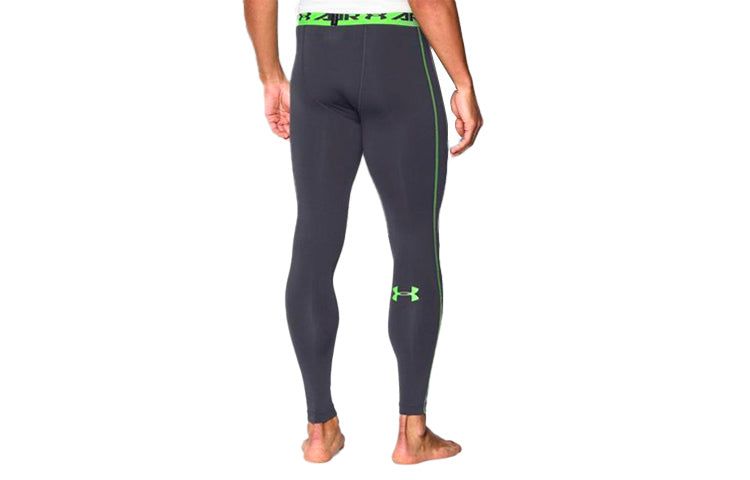 Under Armour HeatGear "Armour" Compression Leggings 'Grey' 1257474-008 sold by KicksCrew product image thumbnail 2