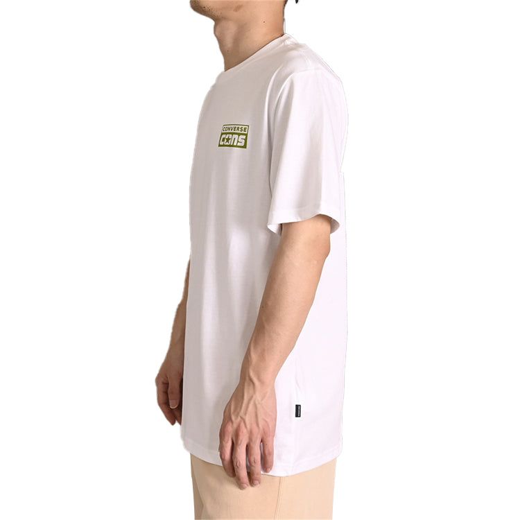 Converse CONS Graphic T-Shirt 'White Green' 10021134-A10 sold by KicksCrew product image thumbnail 5