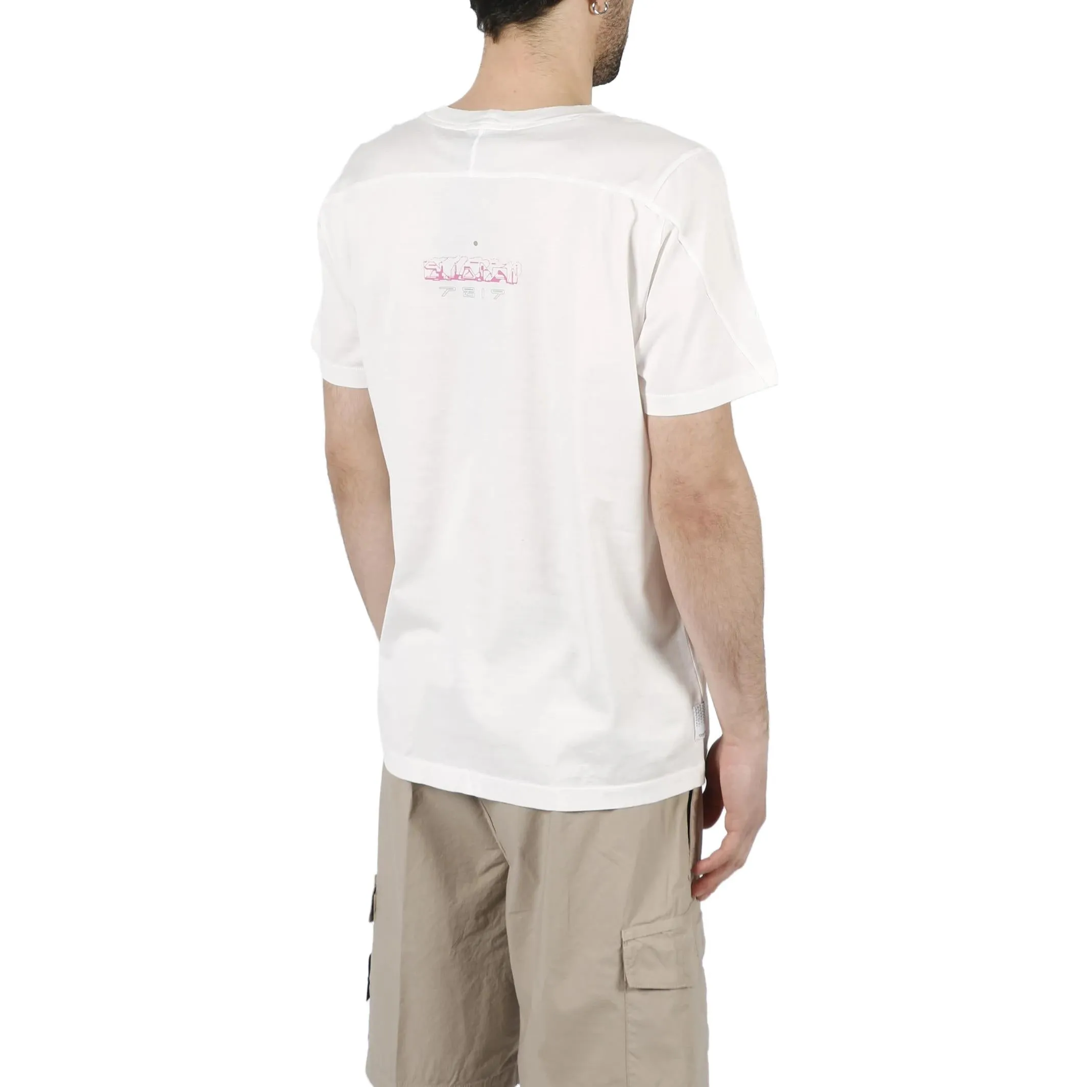 STONE ISLAND Graphic T-shirt 'White' 78192012A-V2099 sold by KicksCrew product image thumbnail 2