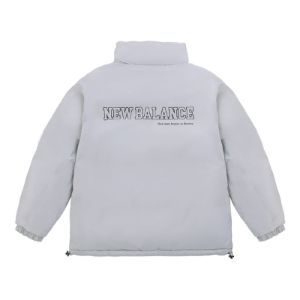 New Balance Logo Warm Down Jacket 'Grey Khaki' 5PC44273-BEI sold by KicksCrew