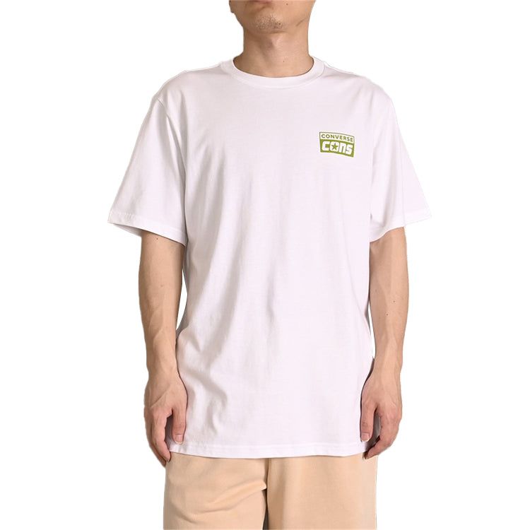 Converse CONS Graphic T-Shirt 'White Green' 10021134-A10 sold by KicksCrew product image thumbnail 3