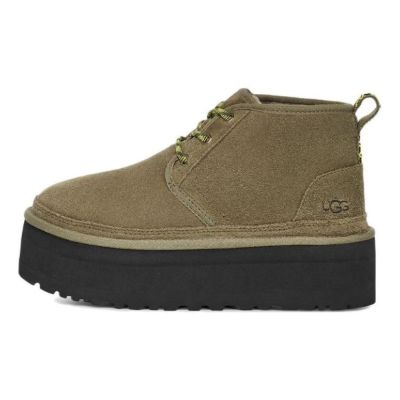 (WMNS) UGG Neumel Heritage Platform 'Burnt Olive' 1130604-BTOL sold by KicksCrew