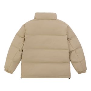 New Balance Logo Warm Down Jacket 'Grey Khaki' 5PC44273-BEI sold by KicksCrew