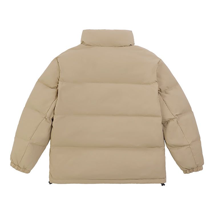 New Balance Logo Warm Down Jacket 'Grey Khaki' 5PC44273-BEI sold by KicksCrew product image thumbnail 4