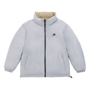New Balance Logo Warm Down Jacket 'Grey Khaki' 5PC44273-BEI sold by KicksCrew