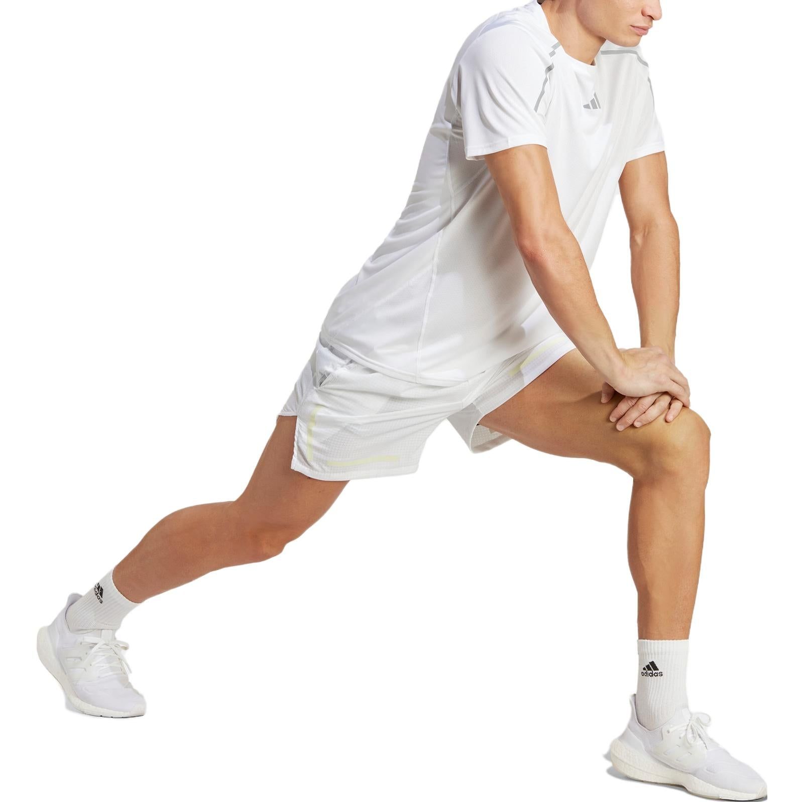 adidas Confident Engineered Tee 'White' IB9010 sold by KicksCrew product image thumbnail 4