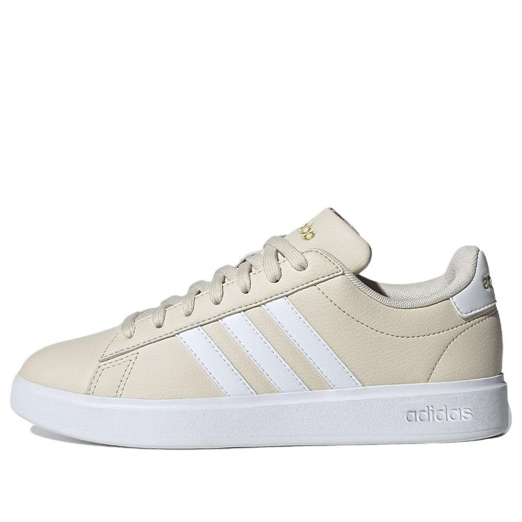 (WMNS) Adidas Grand Court 2.0 Sneakers 'Beige White' GW9217 sold by KicksCrew