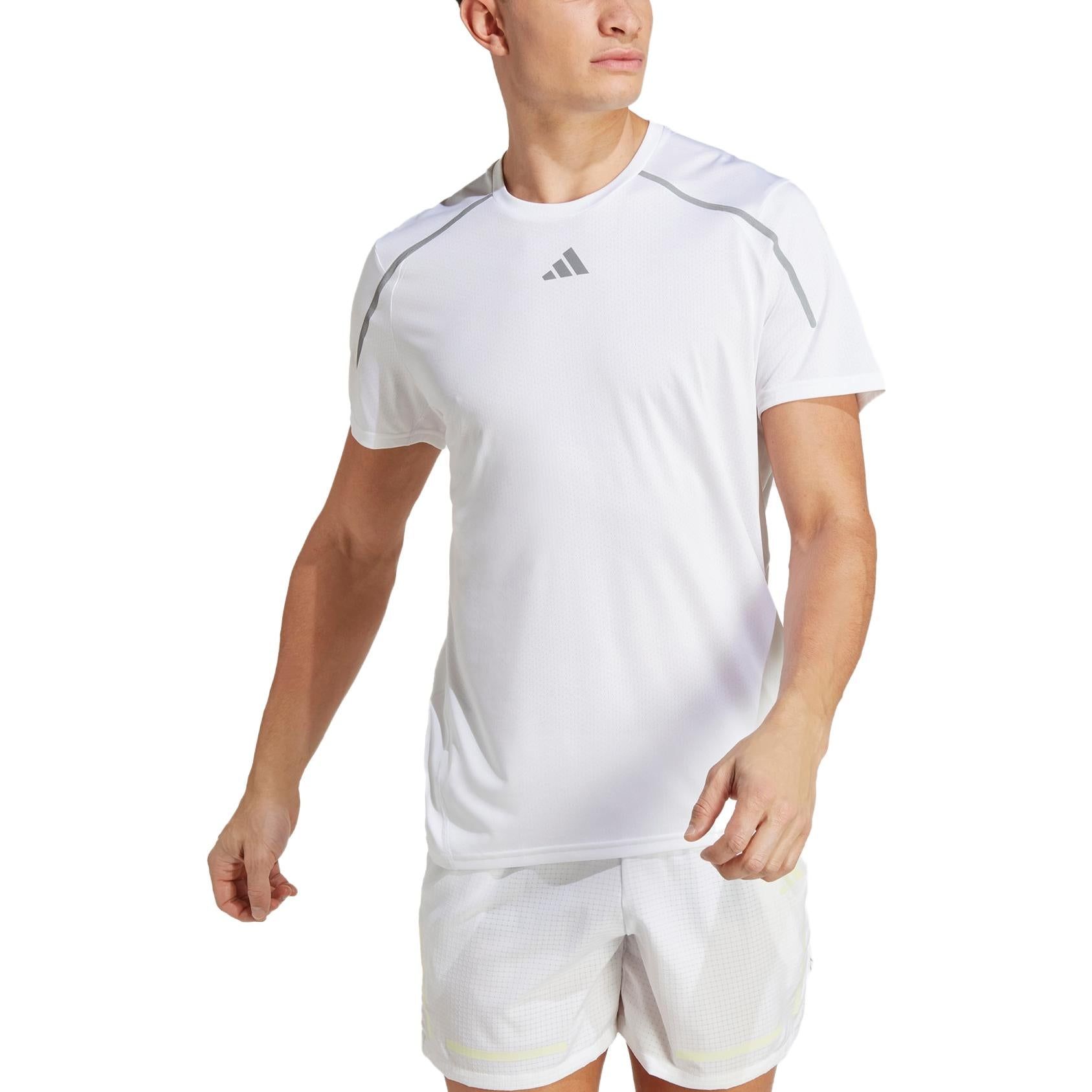 adidas Confident Engineered Tee 'White' IB9010 sold by KicksCrew product image thumbnail 2