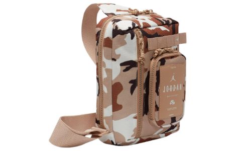 (WMNS) Air Jordan Hesi Crossbody Crossbody Bag 3L 'Desert Camo' MA0839-EE7 sold by KicksCrew