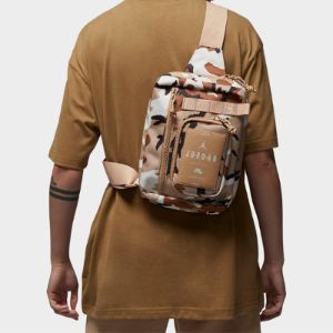 (WMNS) Air Jordan Hesi Crossbody Crossbody Bag 3L 'Desert Camo' MA0839-EE7 sold by KicksCrew