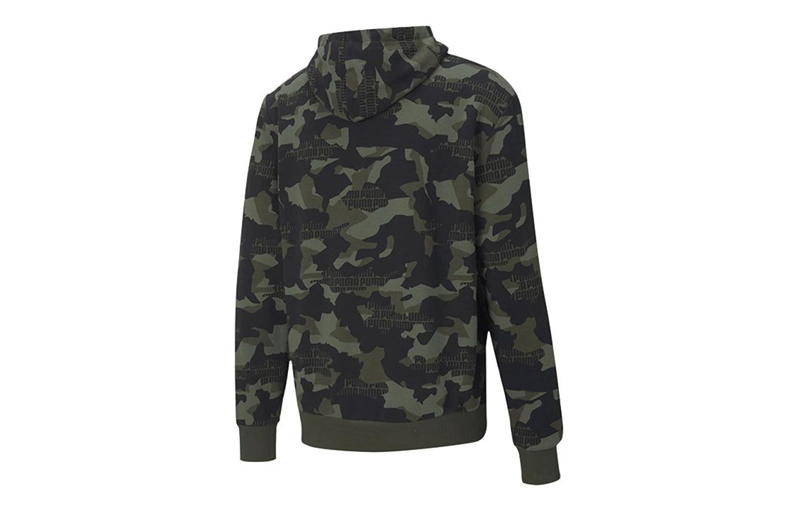 Puma Rebel Camo AOP Hoodie 'Black' 585021-70 sold by KicksCrew product image thumbnail 2