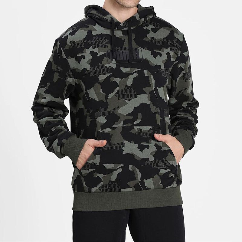 Puma Rebel Camo AOP Hoodie 'Black' 585021-70 sold by KicksCrew product image thumbnail 3