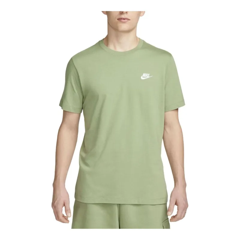 Nike Sportswear Club T-Shirt 'Green' AR4999-386 sold by KicksCrew