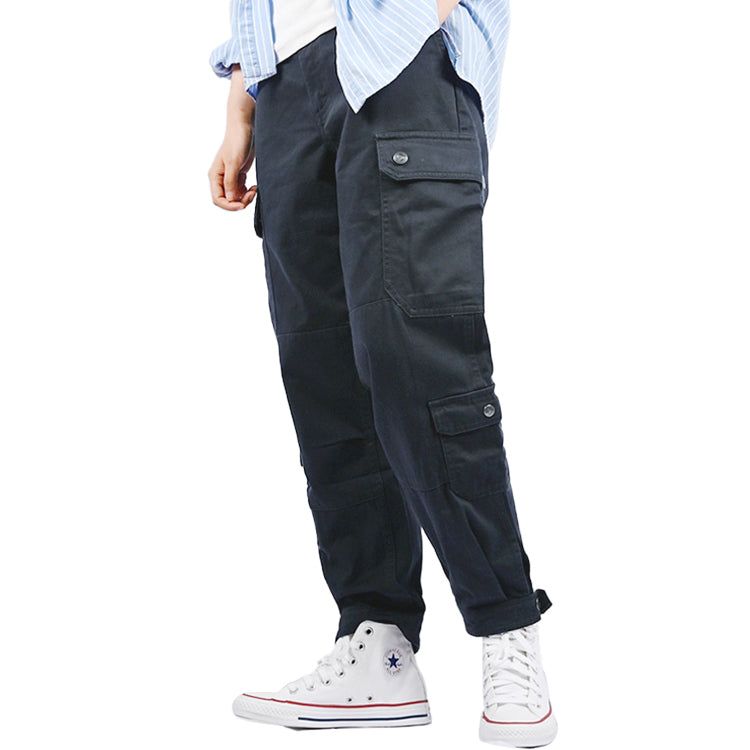 (WMNS) Converse Woven Cargo Utility Pants 'Black' 10019438-A03 sold by KicksCrew product image thumbnail 3