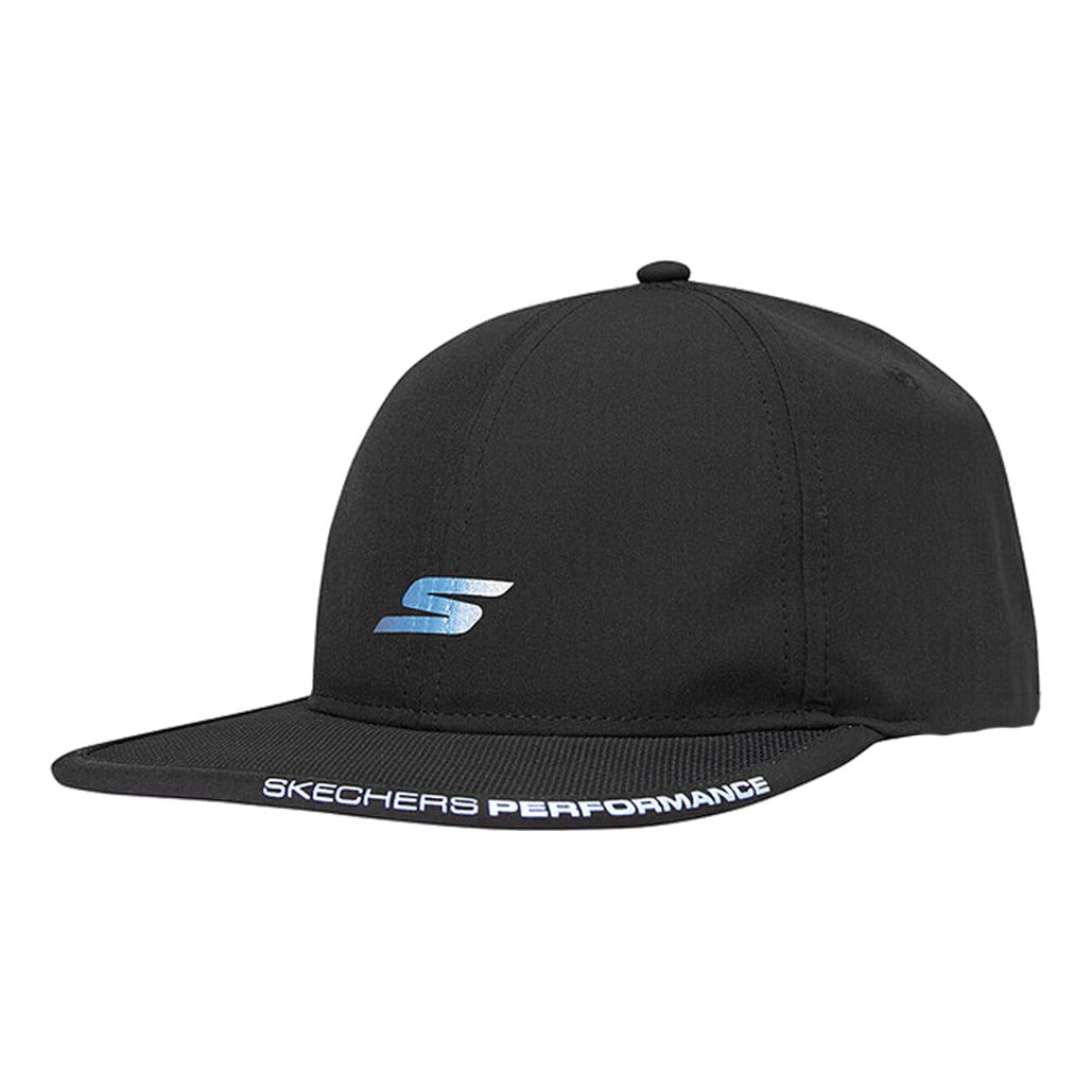 Skechers Logo Printed Baseball Cap 'Black Blue' P323U003-0018 sold by KicksCrew