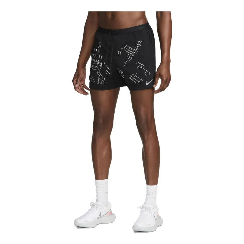 Nike Dri-FIT Stride Run Division 5 Inch Brief-Lined Shorts 'Black' DQ6549-010 sold by KicksCrew
