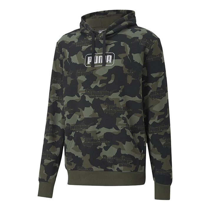 Puma Rebel Camo AOP Hoodie 'Black' 585021-70 sold by KicksCrew
