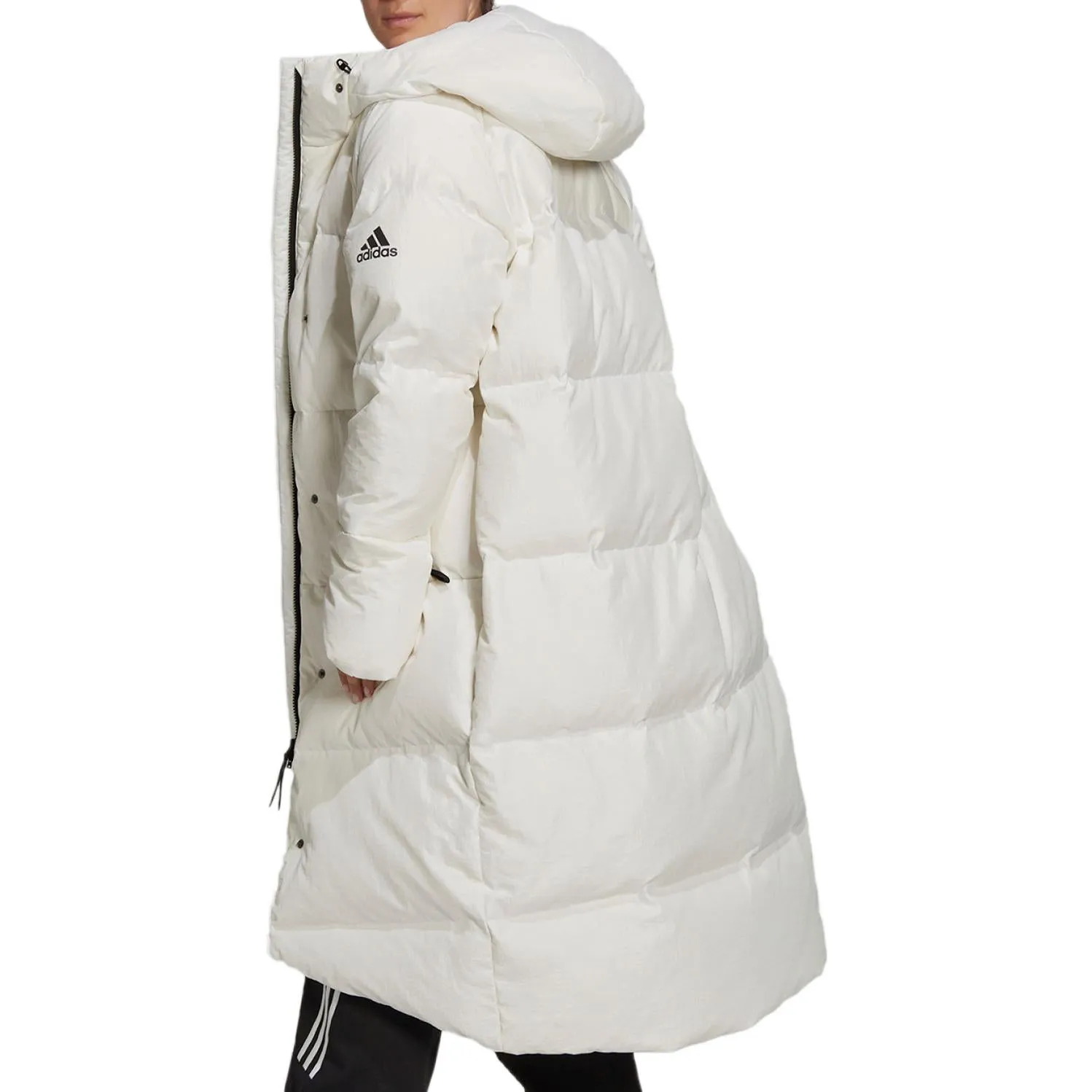 (WMNS) adidas Big Baffle Jacket 'White' GQ2509 sold by KicksCrew product image thumbnail 5