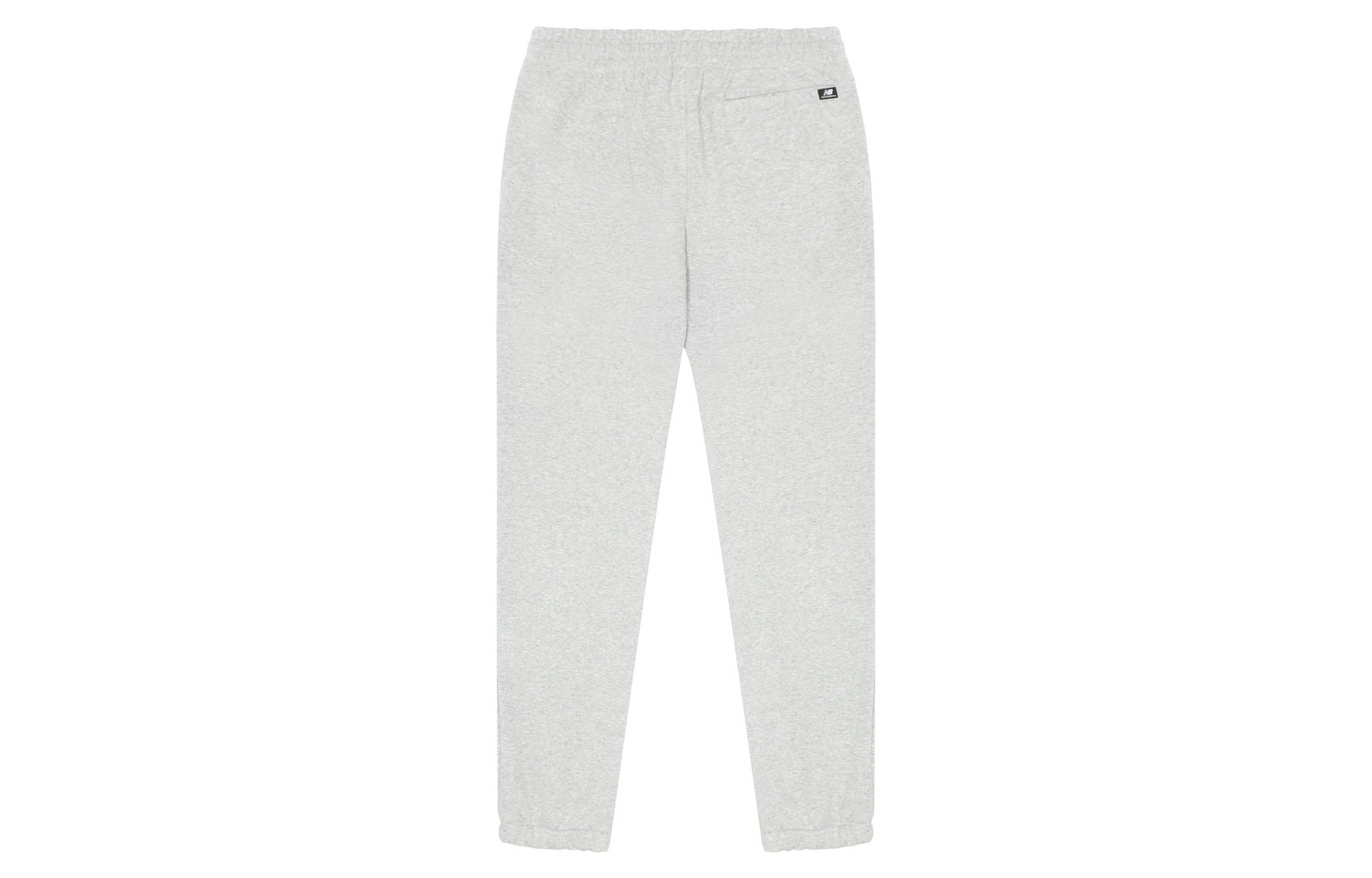 New Balance Essentials Stacked Logo Sweatpants 'Grey' AMP31539-AG sold by KicksCrew product image thumbnail 2