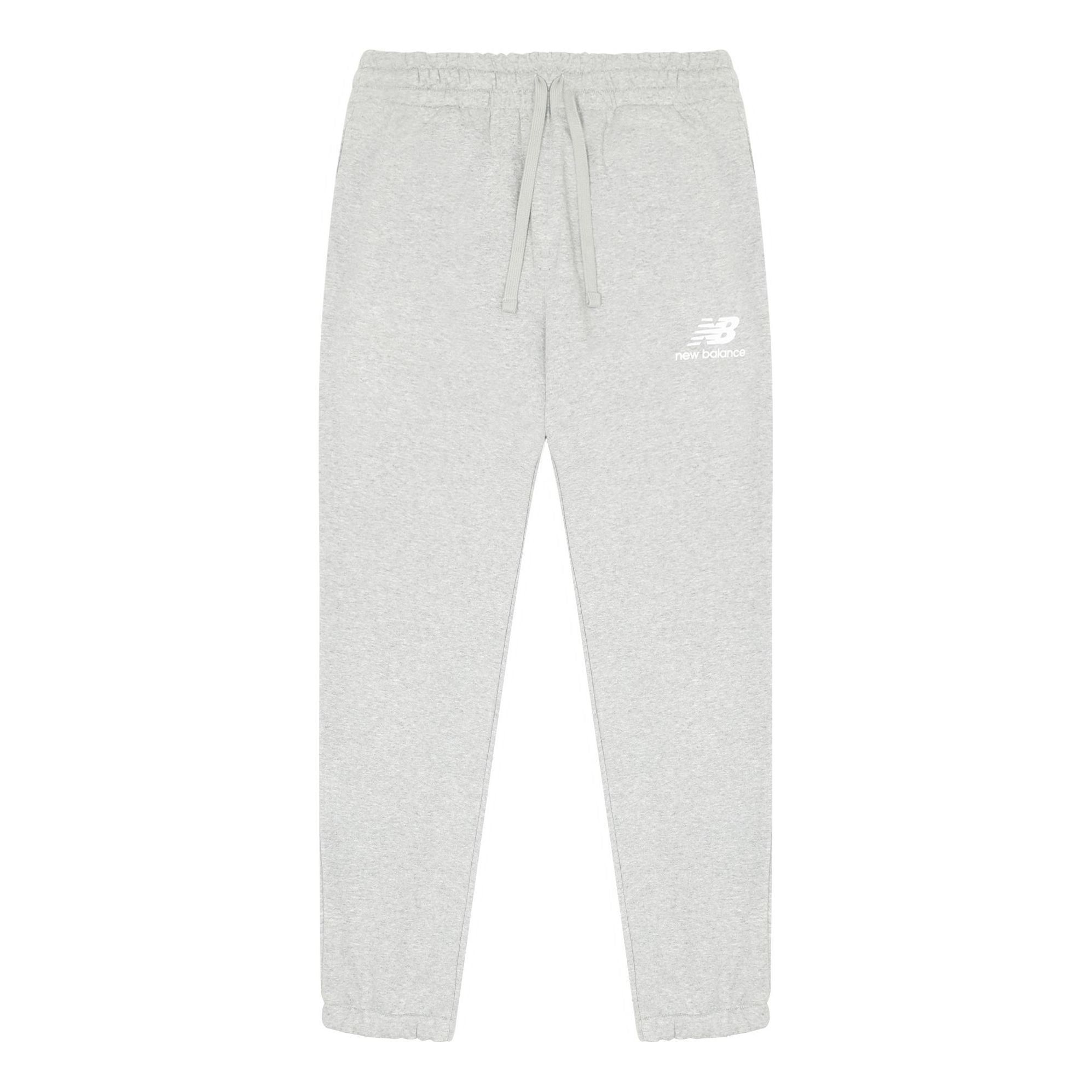 New Balance Essentials Stacked Logo Sweatpants 'Grey' AMP31539-AG sold by KicksCrew