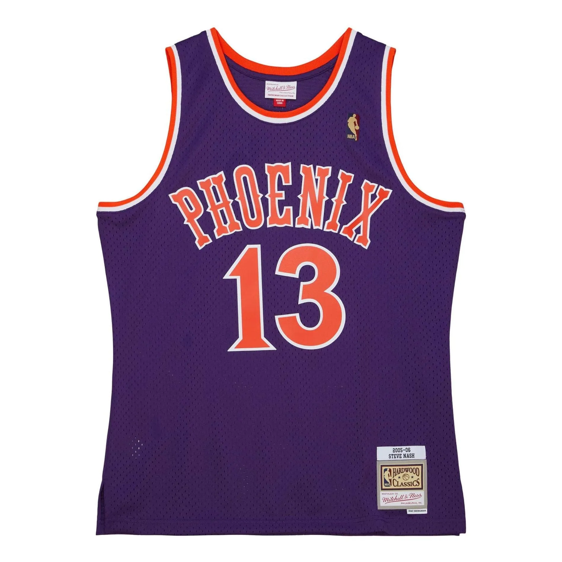 Mitchell & Ness x NBA Phoenix Suns 2005-06 HWC Swingman Jersey 'Steve Nash 13' SMJY5676-PSU05SNAPURP sold by KicksCrew