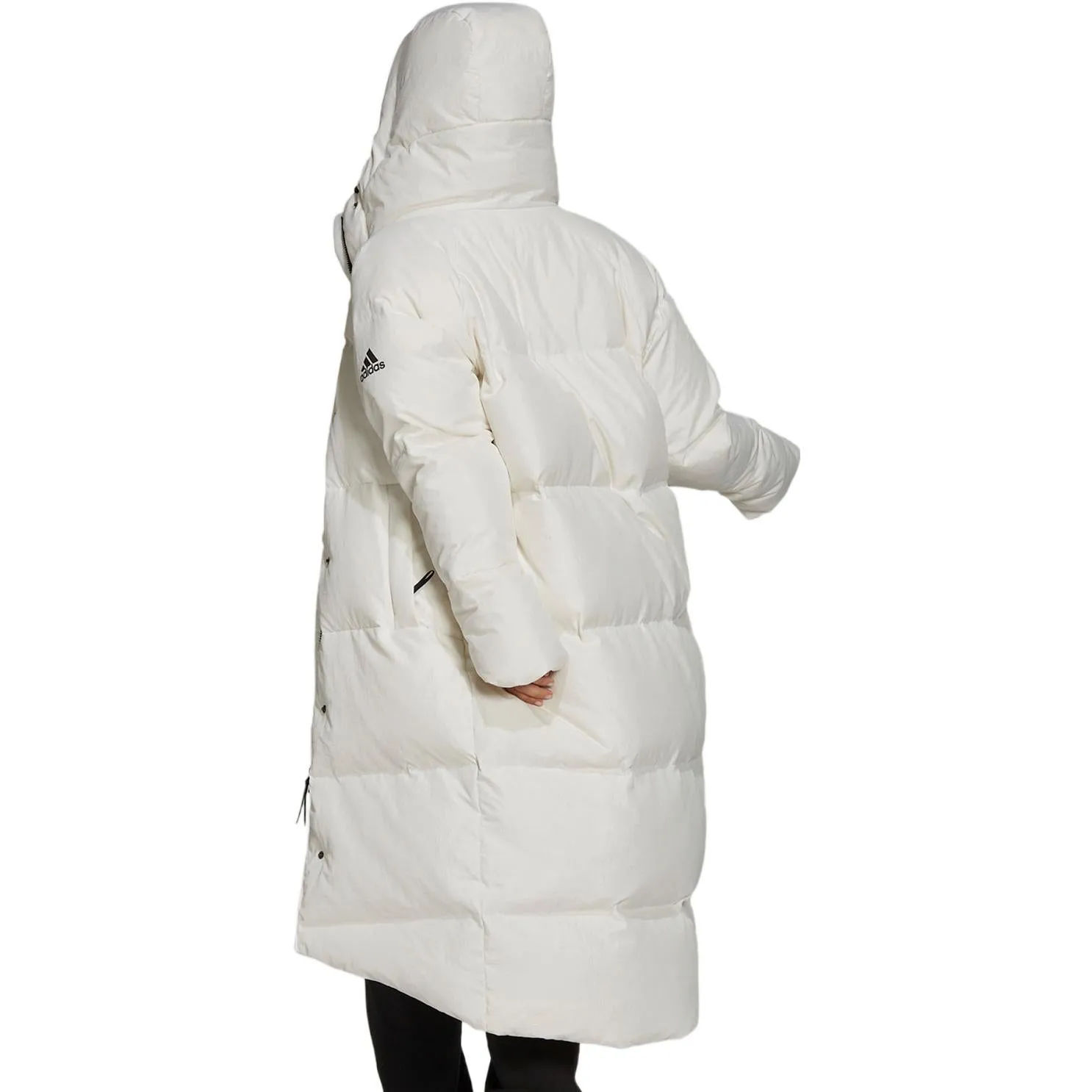 (WMNS) adidas Big Baffle Jacket 'White' GQ2509 sold by KicksCrew product image thumbnail 4