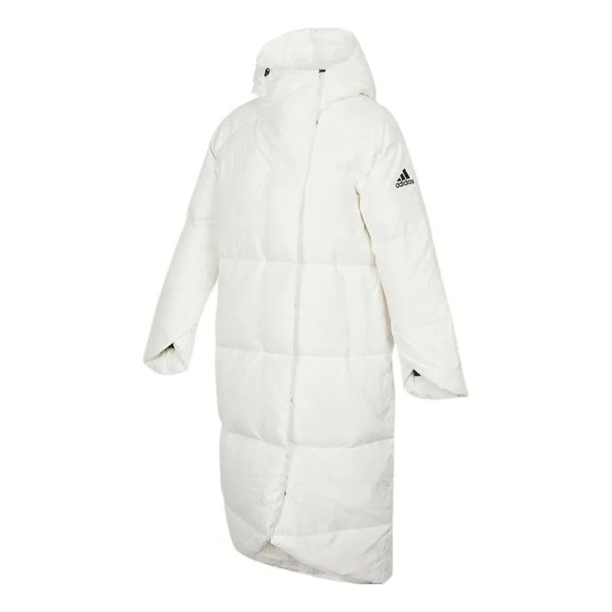 (WMNS) adidas Big Baffle Jacket 'White' GQ2509 sold by KicksCrew