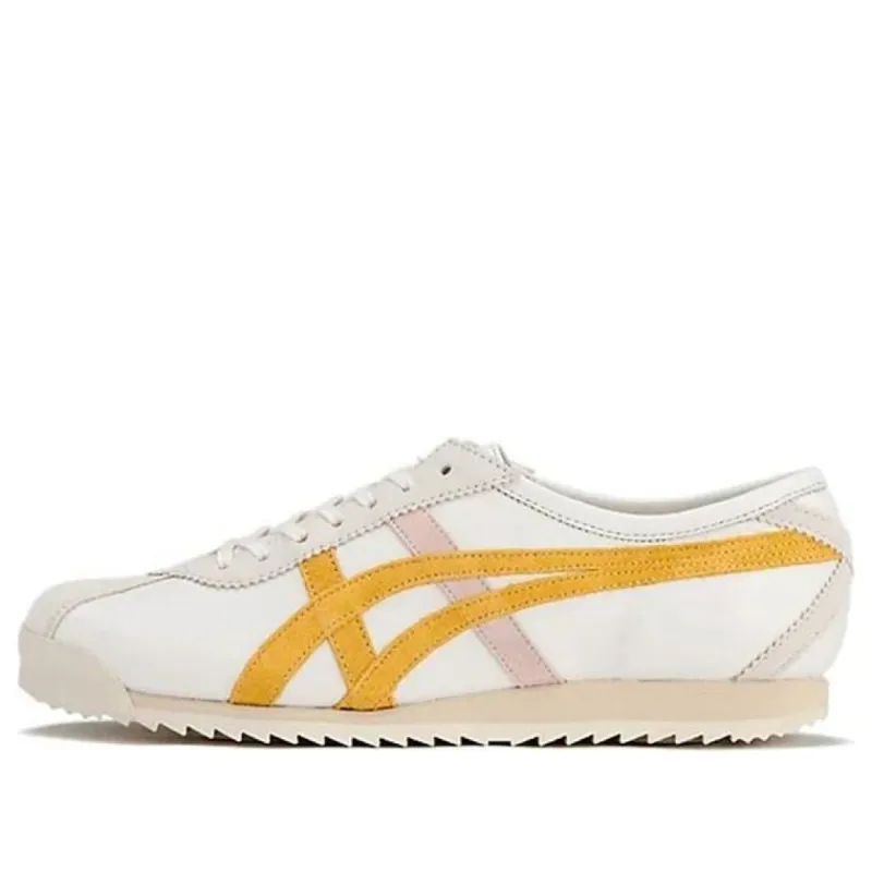 (WMNS) Onitsuka Tiger Limber 66 Prestige Sneakers 'White Yellow Beige' 1182A096-103 sold by KicksCrew