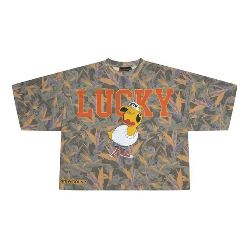 Drew House Lucky Boxy T-shirt 'Camo' DR-FW22-514 sold by KicksCrew