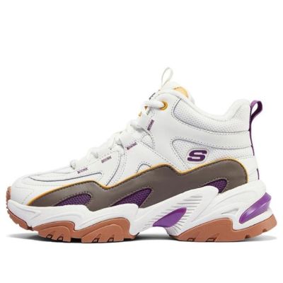 (WMNS) Skechers Stamina Shoes 'White Purple' 168021-WMLT sold by KicksCrew