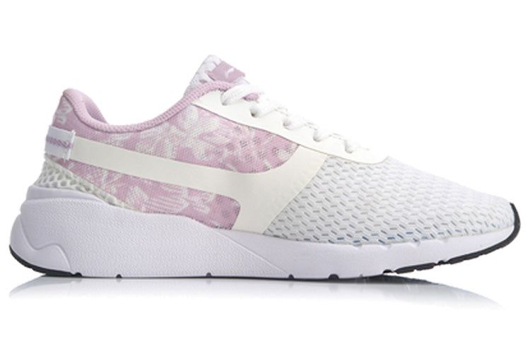 (WMNS) Li-Ning Heather 'Pink Grey' AGCM054-55 sold by KicksCrew product image thumbnail 3