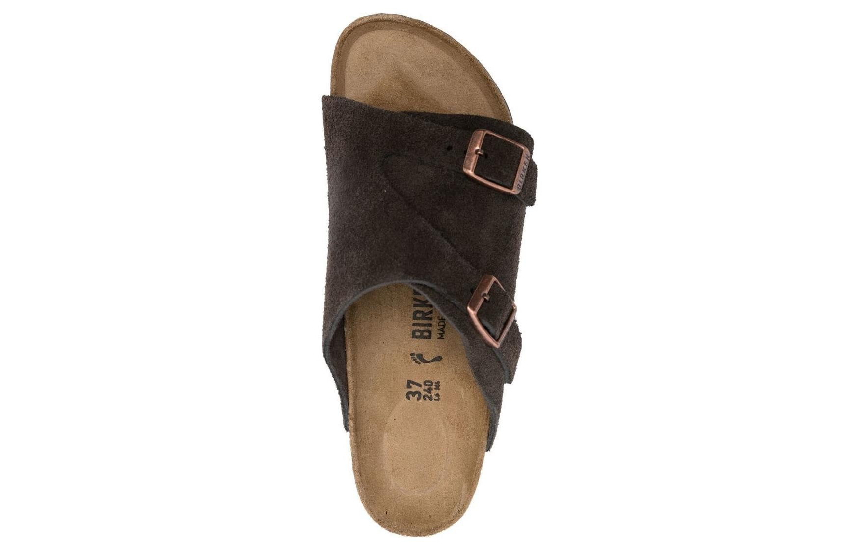 Birkenstock Zrich Suede Leather Narrow Fit 'Mocca' 1024641 sold by KicksCrew product image thumbnail 4