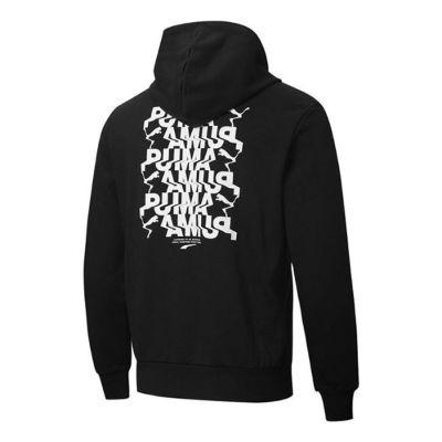 Puma Avenir Graphic Hoodies 'Black' 530020-01 sold by KicksCrew