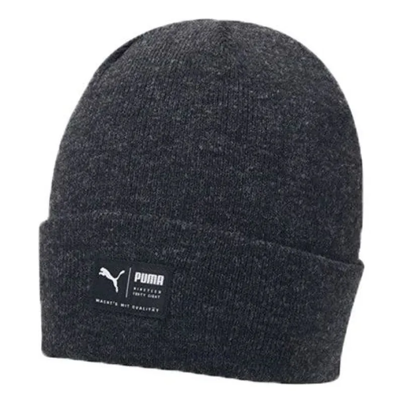 PUMA ARCHIVE Heather Beanie 'Dark Grey' 021739-01 sold by KicksCrew