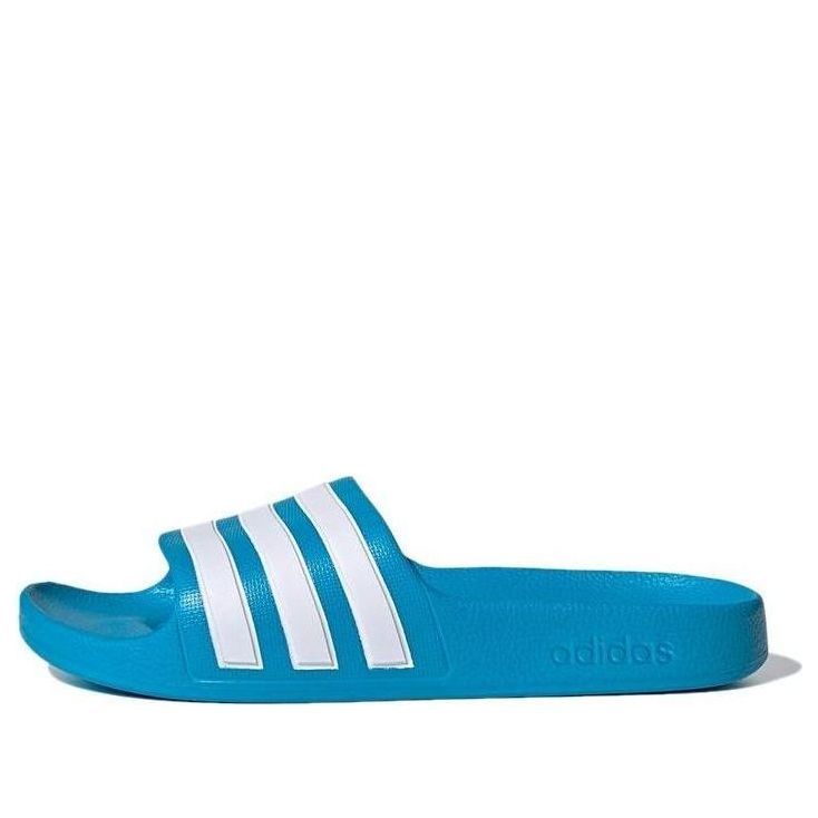 adidas Adilette Aqua Slides 'Solar Blue' FY8071 sold by KicksCrew