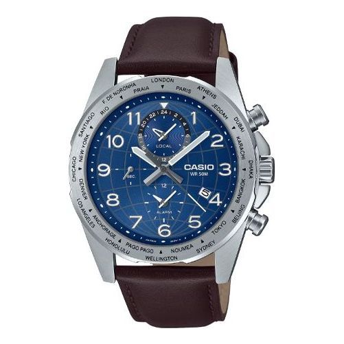 CASIO Analog 'Brown' MTP-W500L-2A sold by KicksCrew