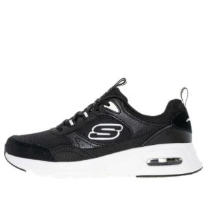 (WMNS) Skechers Skech-Air Court 'Black White' 149947-BKW sold by KicksCrew