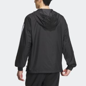 adidas neo Essentials Windbreaker Jacket 'Black' IA4962 sold by KicksCrew