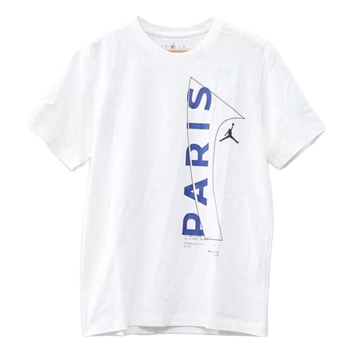 Air Jordan Paris Saint-Germain T-Shirt 'White' DM3093-100 sold by KicksCrew