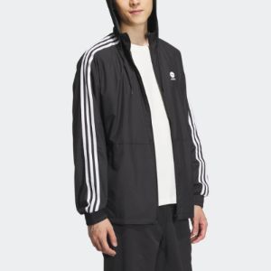 adidas neo Essentials Windbreaker Jacket 'Black' IA4962 sold by KicksCrew