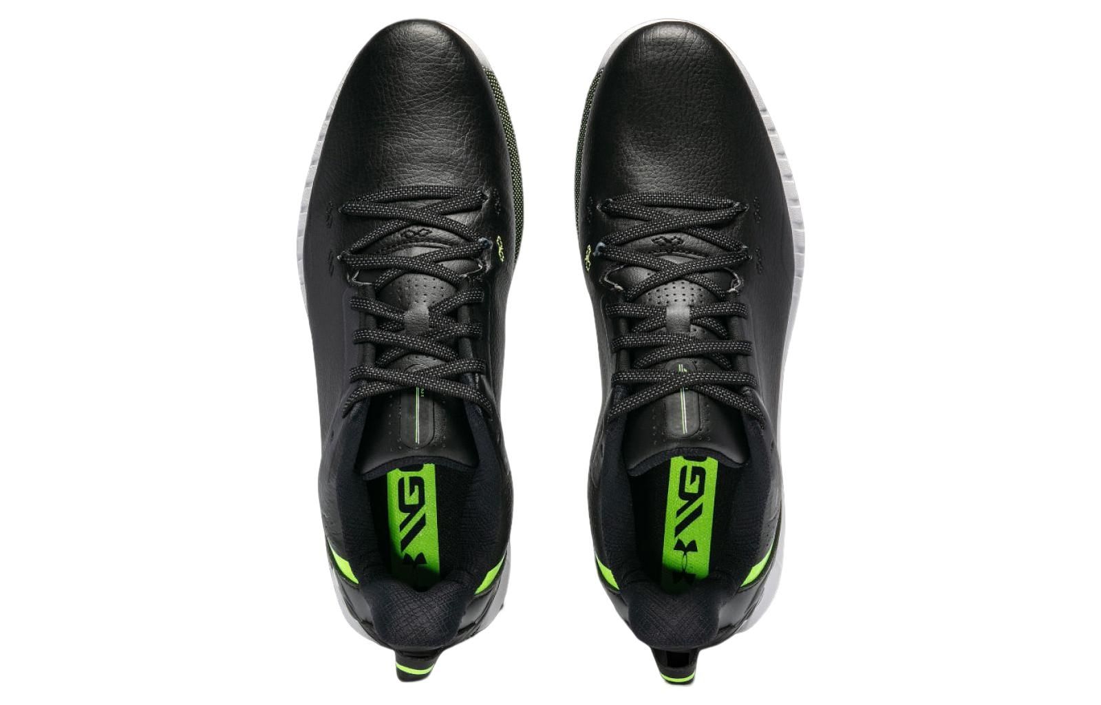 Under Armour HOVR Drive Spikeless Wide (E) 'Black Green' 3025079-002 sold by KicksCrew product image thumbnail 5
