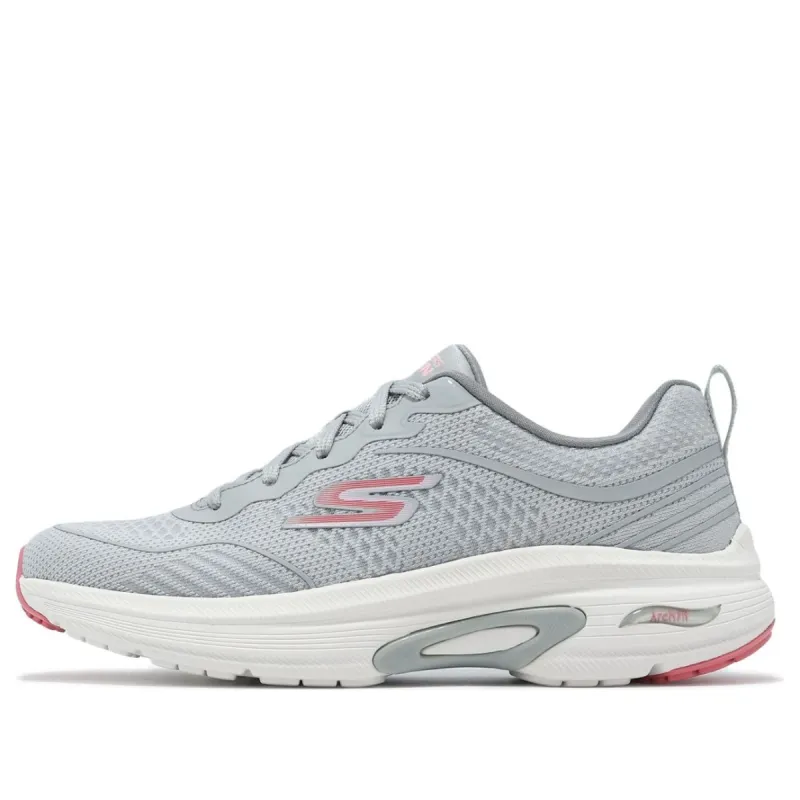 (WMNS) Skechers Go Run Arch Fit 'Grey Pink' 128951-GYPK sold by KicksCrew