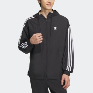 adidas neo Essentials Windbreaker Jacket 'Black' IA4962 sold by KicksCrew