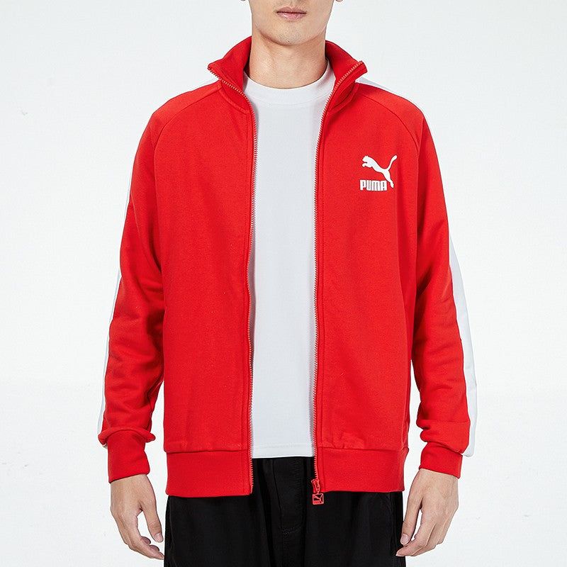 Puma Classics T7 Track Jacket 'Red' 532935-11 sold by KicksCrew product image thumbnail 4