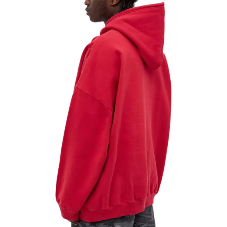 Balenciaga Your Logo Here Popover Hoodie 'Raspberry White' 651799-TKV83-6295 sold by KicksCrew product image thumbnail 3