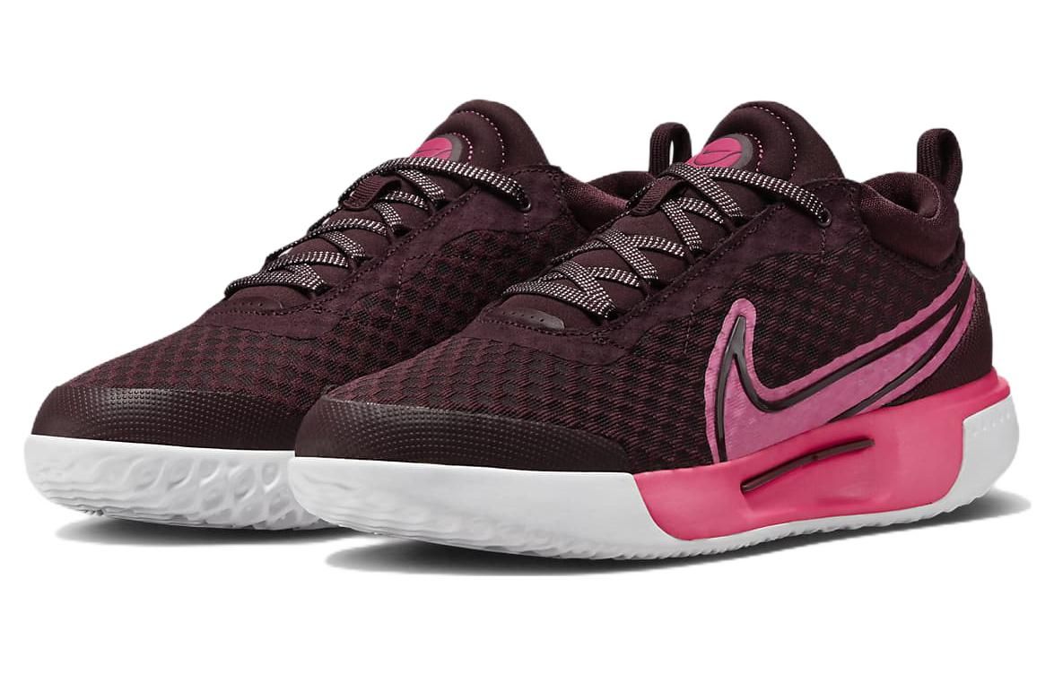 (WMNS) NikeCourt Zoom Pro Premium 'Burgundy Crush Hyper Pink' DQ4683-600 sold by KicksCrew product image thumbnail 3